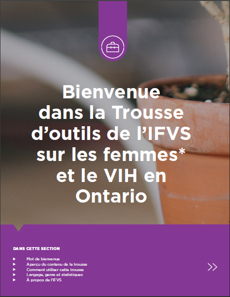 Les femmes et le VIH en Ontario: une trousse d’introduction