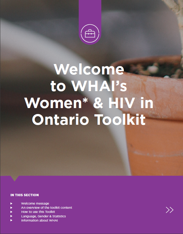 Women* and HIV in Ontario: An Introductory Toolkit